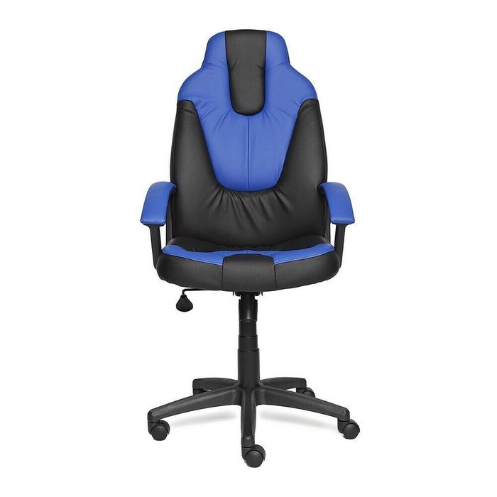 Кресло офисное Neo черно-синего цвета - лучшие Офисные кресла в INMYROOM