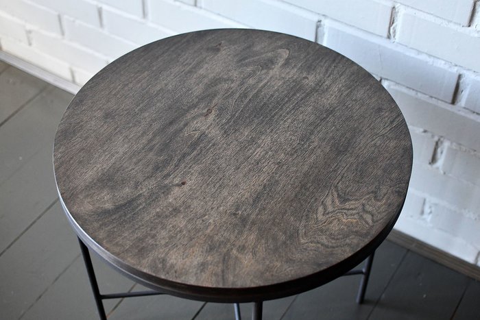 Кофейный стол Moon черно-серого цвета - купить Кофейные столики по цене 11900.0