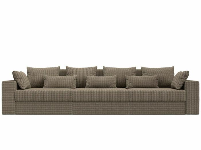 Диван-кровать Майами Long бежево-коричневого цвета - купить Прямые диваны по цене 63999.0