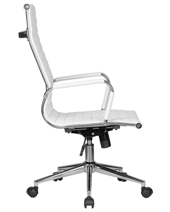 Офисное кресло для руководителей Clark белого цвета - лучшие Офисные кресла в INMYROOM