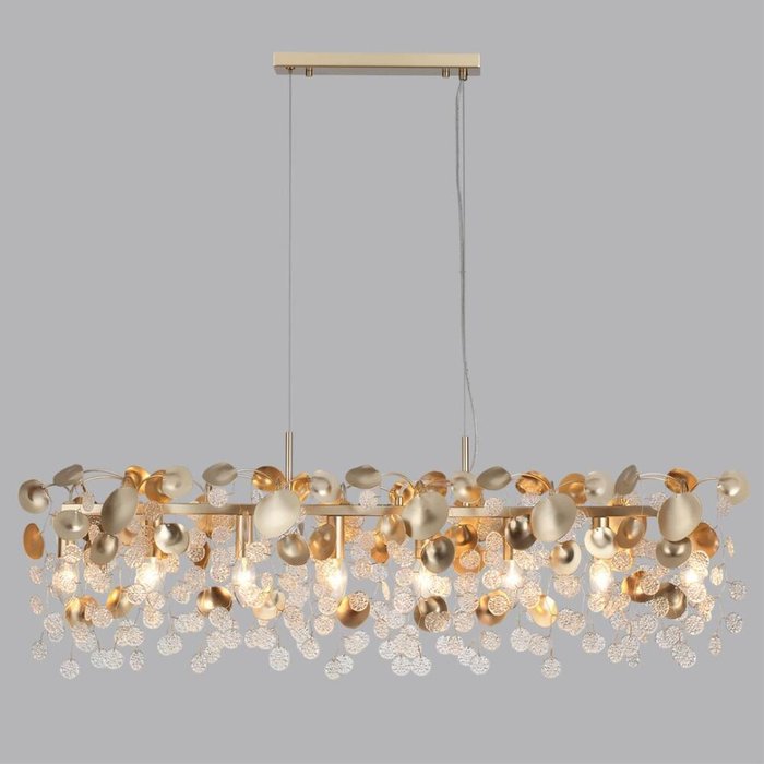 Подвесная люстра Classic 5104/8A (стекло, цвет прозрачный) - лучшие Подвесные люстры в INMYROOM