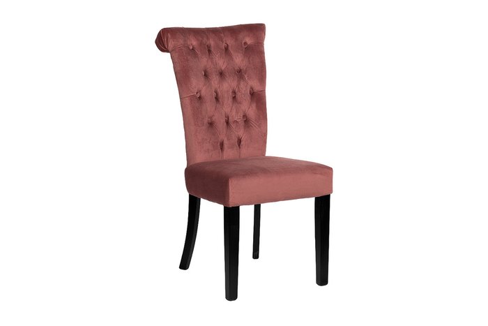  Стул велюр темно-розового цвета - купить Обеденные стулья по цене 18200.0