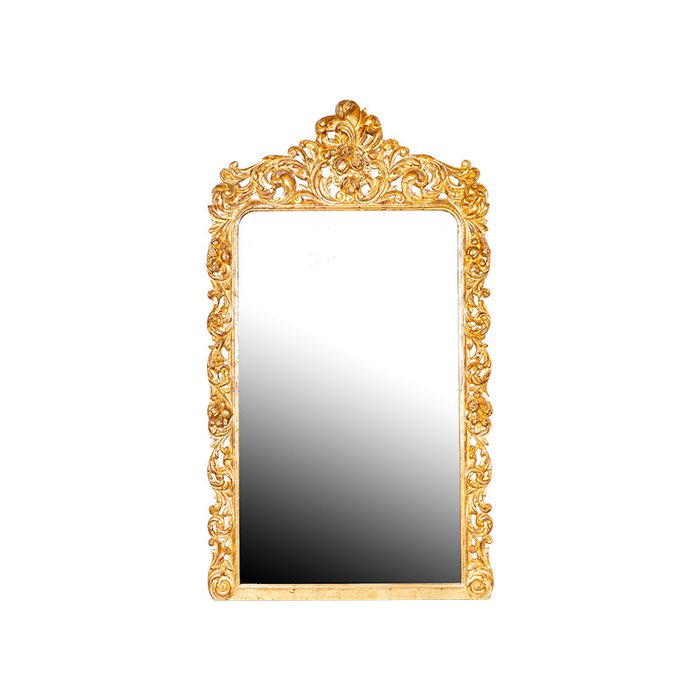Зеркало Lauretta золотого цвета