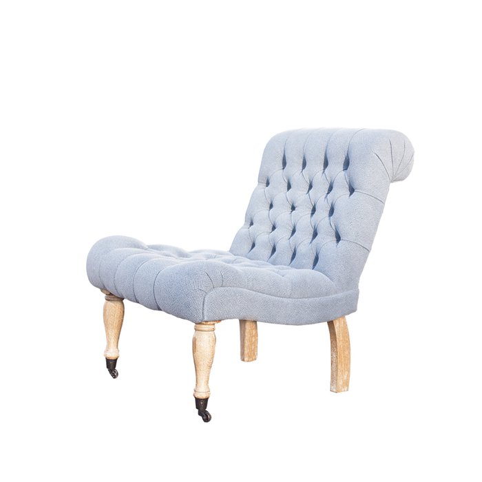 Кресло с обивкой из льна - купить Пуфы по цене 66000.0
