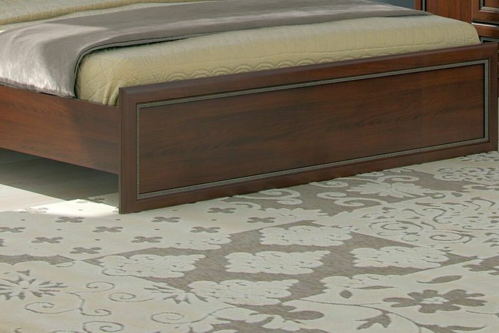 Кровать Луара 160х200 коричневого цвета - лучшие Кровати для спальни в INMYROOM Кровать Луара 160х200 коричневого цвета - лучшие Кровати для спальни в INMYROOM