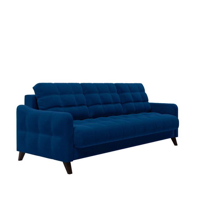 Диван-кровать Бремен синего цвета - лучшие Прямые диваны в INMYROOM