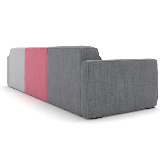 Модульный диван Cubus серо-розового цвета - лучшие Угловые диваны в INMYROOM