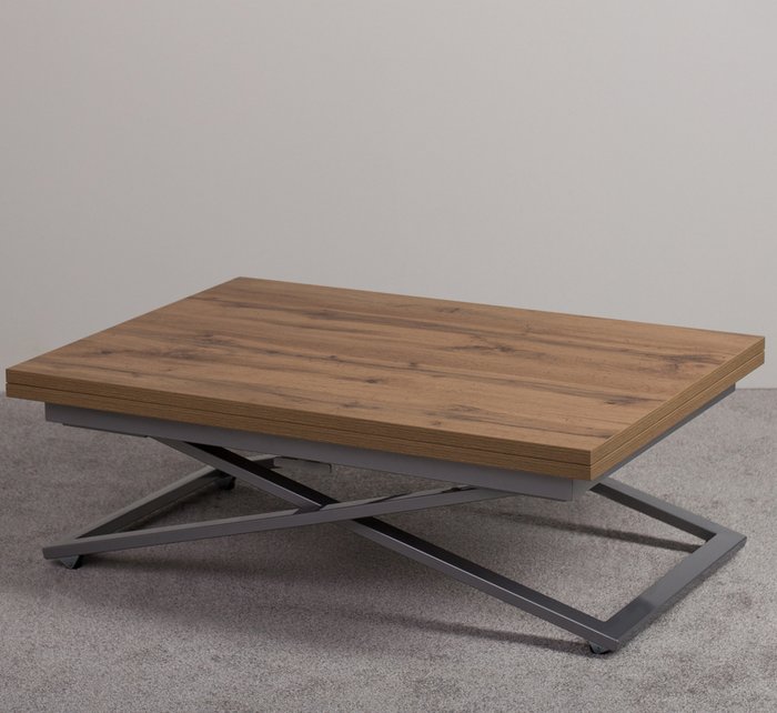 Стол трансформер Compact цвета дуб вотан - купить Обеденные столы по цене 27490.0