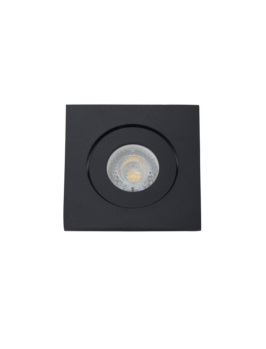 Точечный встраиваемый светильник черного цвета  - купить Встраиваемые споты по цене 2333.0