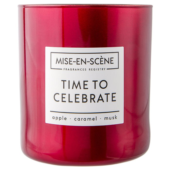 Свеча ароматическая Mise en scene красного цвет - купить Свечи по цене 3510.0