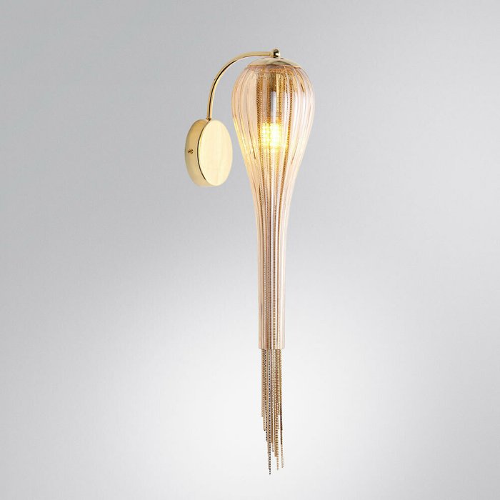 Бра Arte Lamp WATERFALL A1577AP-1GO - купить Бра и настенные светильники по цене 9390.0