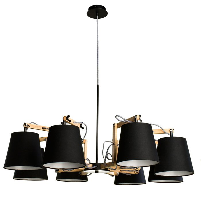Подвесная люстра Arte Lamp Pinoccio  в стиле лофт - купить Подвесные люстры по цене 21000.0