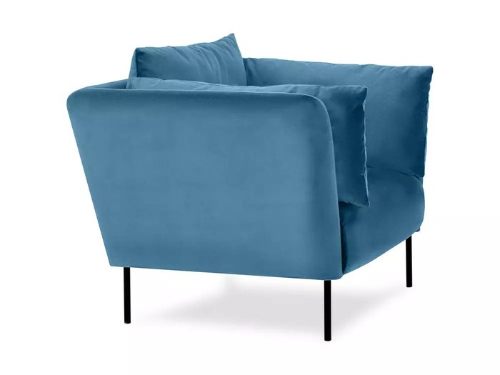 Кресло Copenhagen синего цвета - лучшие Интерьерные кресла в INMYROOM