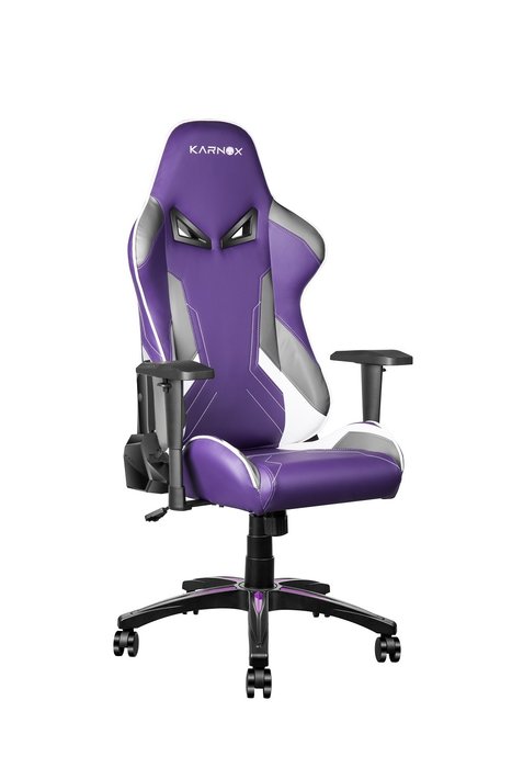Игровое кресло Hero фиолетового цвета - лучшие Офисные кресла в INMYROOM