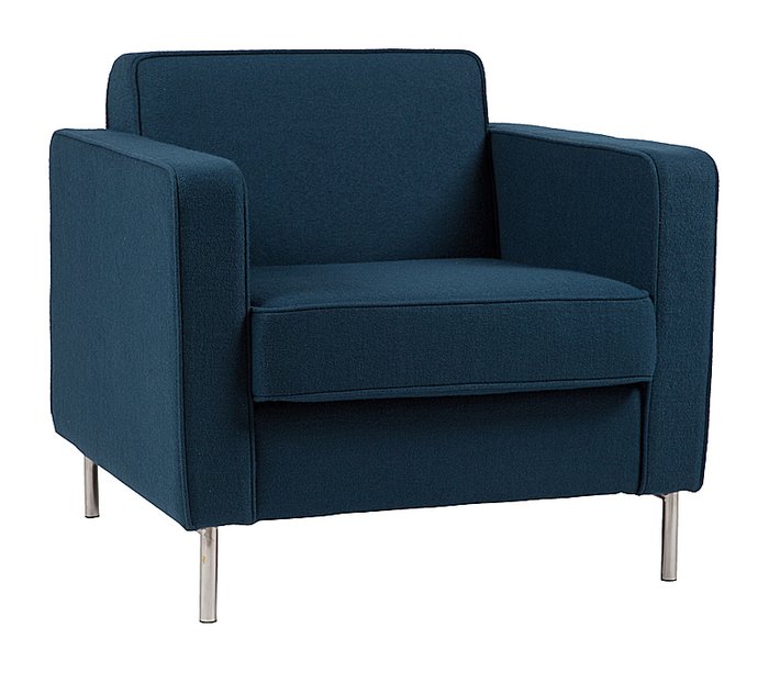 Кресло George синего цвета - лучшие Интерьерные кресла в INMYROOM