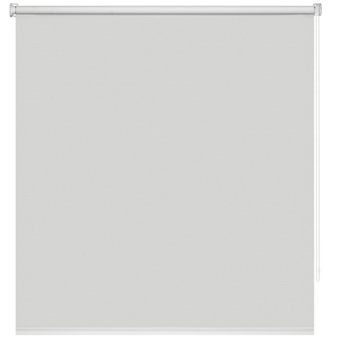Рулонная штора Миниролл Апилера Снежный серый 60x160 - лучшие Шторы в INMYROOM