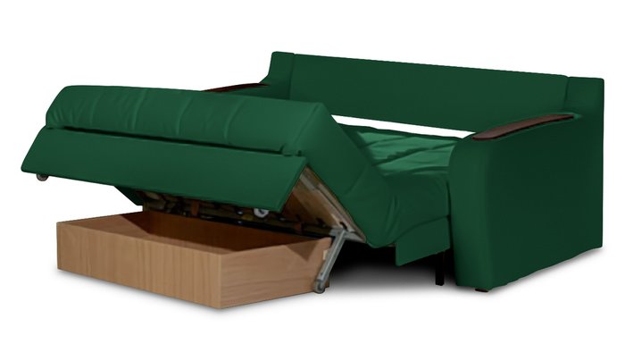 Диван-кровать Тифани S зеленого цвета  - лучшие Прямые диваны в INMYROOM