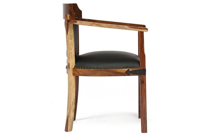 Стул Бомбей черно-коричневого цвета - лучшие Обеденные стулья в INMYROOM