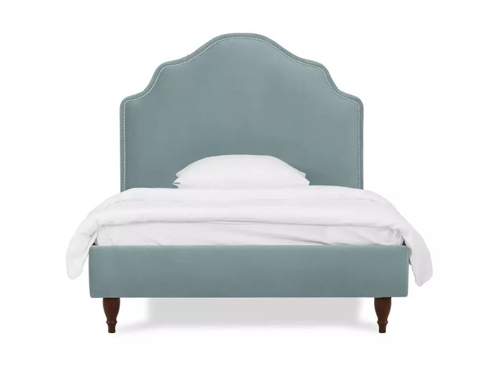 Кровать Princess II L 120х200 серо-голубого цвета - лучшие Кровати для спальни в INMYROOM