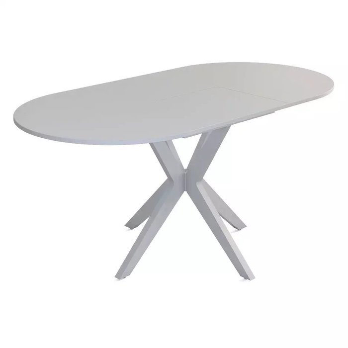 Раздвижной обеденный стол Астерия белого цвета - купить Обеденные столы по цене 36252.0