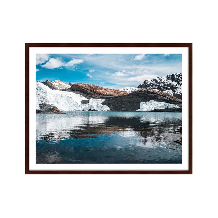 Картина Ледник Гласиар Пасторури Кордильера Бланка Анды Перу - купить Картины по цене 16999.0