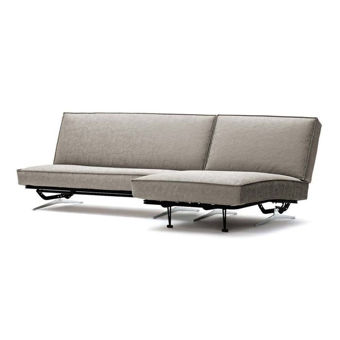 Угловой диван-кровать Арни Letizia серого цвета - купить Угловые диваны по цене 52990.0