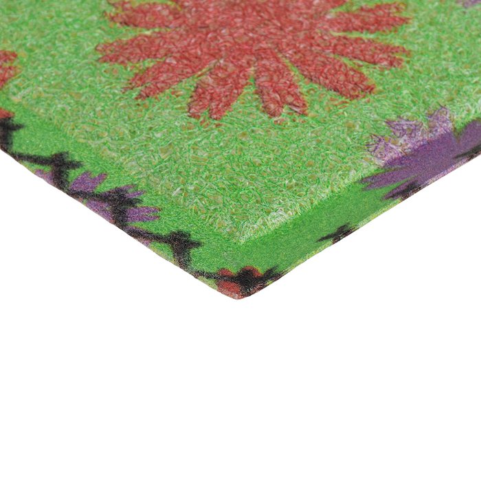 Коврик придверный пористый Плитка 40х60 разноцветный - лучшие Придверные коврики в INMYROOM