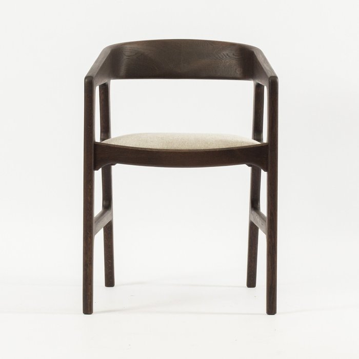 Стул Речото серо-коричневого цвета - купить Обеденные стулья по цене 24990.0