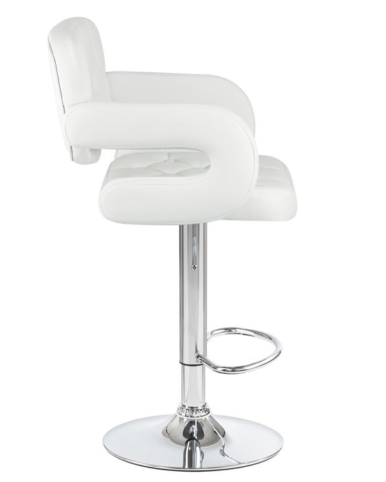 Стул барный Tiesto белого цвета   - лучшие Барные стулья в INMYROOM
