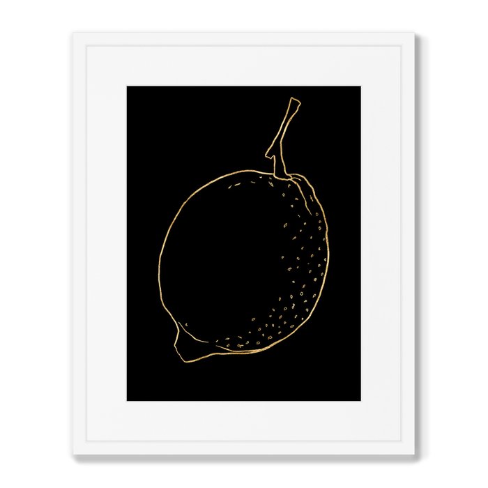Набор из 2-х репродукций картин в раме Fruit in the night - лучшие Картины в INMYROOM