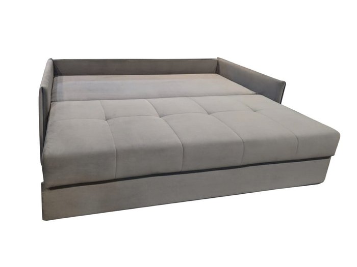 Угловой диван-кровать Бремен светло-серого цвета - купить Угловые диваны по цене 76230.0