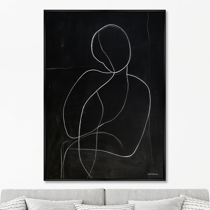 Репродукция картины на холсте Ничего лишнего № 1, 2025г.