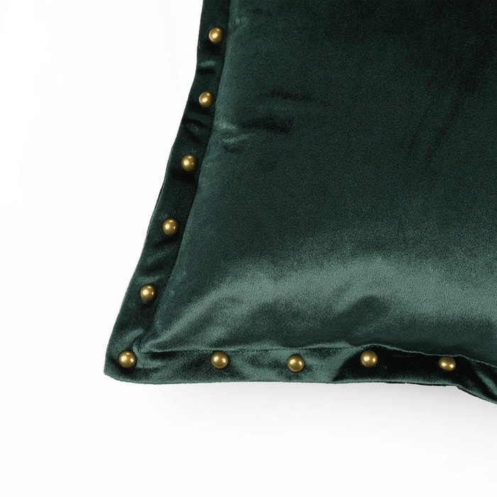 Чехол для подушки Людвиг 40х60 зеленого цвета - лучшие Чехлы для подушек в INMYROOM