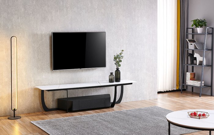 Тумба под TV Diana черно-белого цвета - купить Тумбы для ТВ по цене 41697.0 Тумба под TV Diana черно-белого цвета - купить Тумбы для ТВ по цене 41697.0