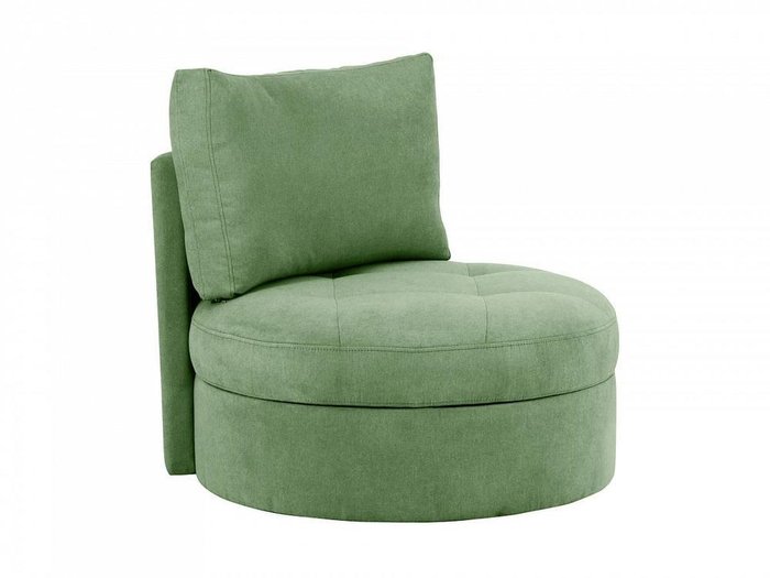Кресло Wing Round зеленого цвета - купить Интерьерные кресла по цене 32580.0