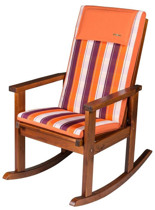 Кресло-качалка Regina из массива сосны - лучшие Садовые кресла в INMYROOM