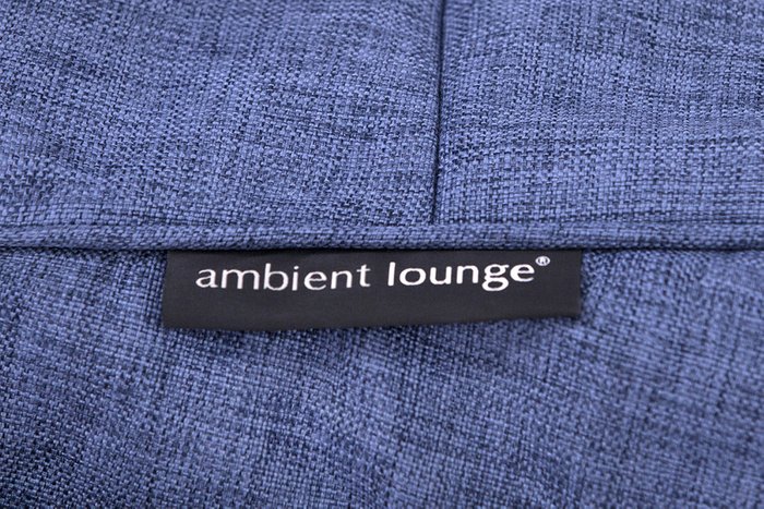 Бескаркасный диван Ambient Lounge Twin Couch - Blue Jazz (синий цвет) - купить Бескаркасная мебель по цене 19990.0