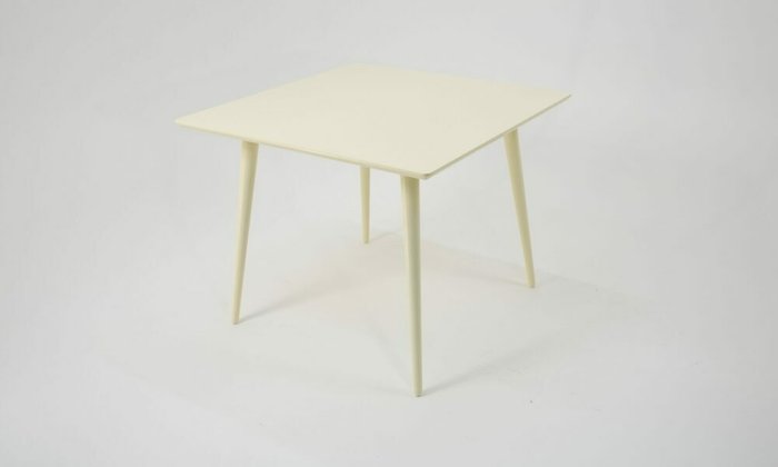 Стол обеденный Монте 90 цвета слоновая кость  - лучшие Обеденные столы в INMYROOM
