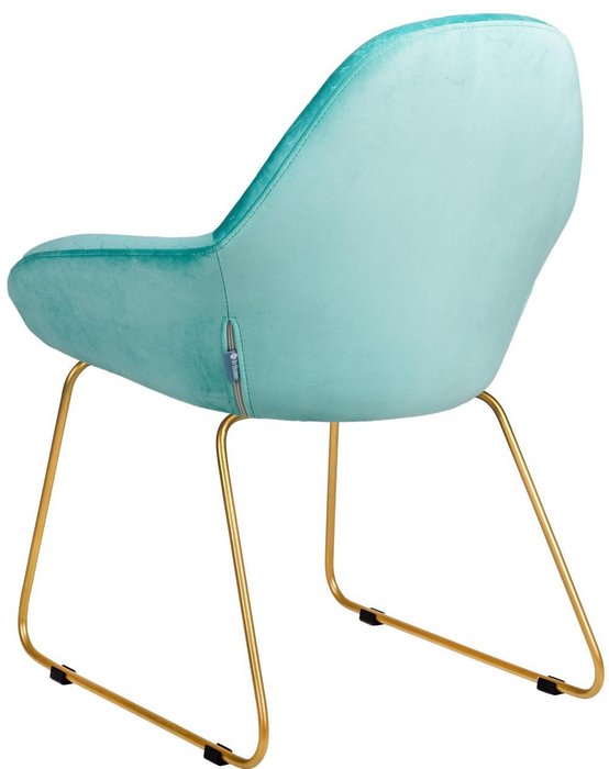 Стул с подлокотниками Kent светло-зеленого цвета - купить Обеденные стулья по цене 13190.0