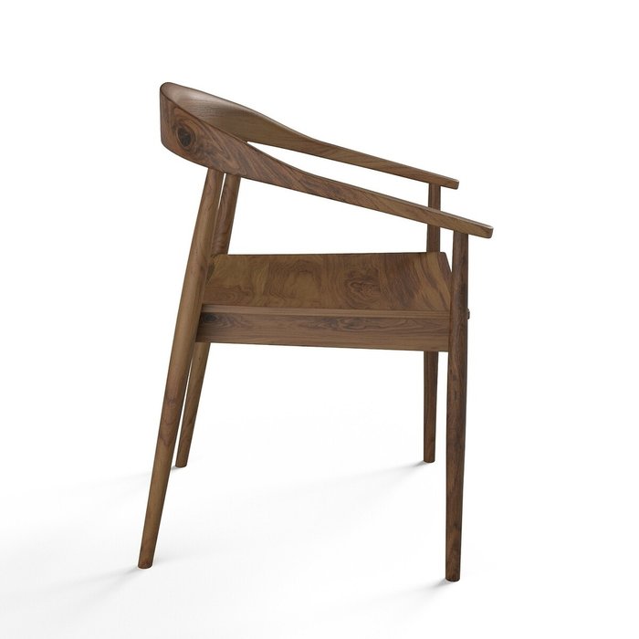 Кресло столовое Galb коричневого цвета - лучшие Обеденные стулья в INMYROOM