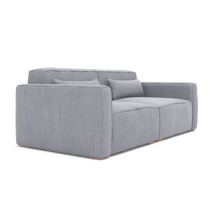 Двухместный диван Cubus серый - лучшие Прямые диваны в INMYROOM