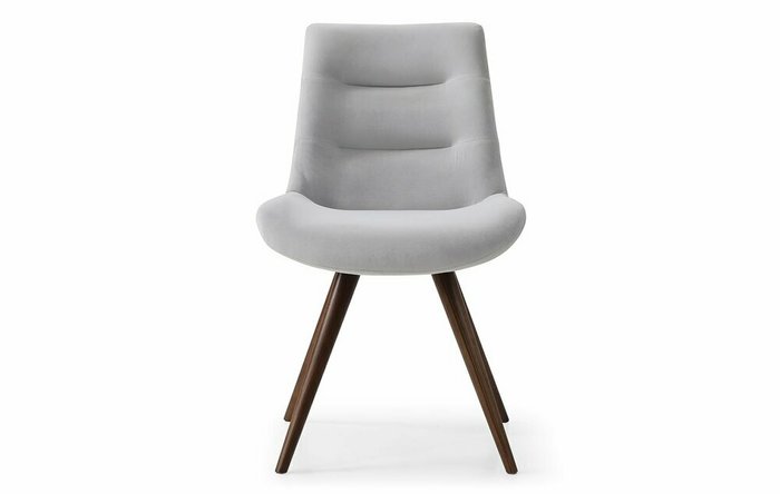 Обеденный стул Max серо-бежевого цвета - купить Обеденные стулья по цене 23973.0