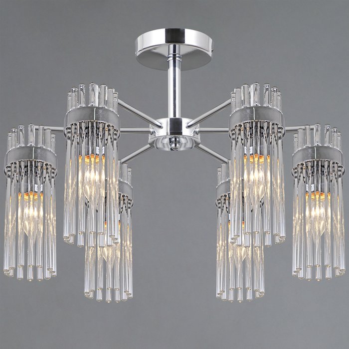 IL0761-6CSQ-25 CR GENOA светильник потолочный