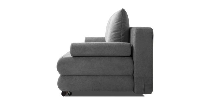 Прямой диван-кровать Фабио серого цвета - лучшие Прямые диваны в INMYROOM