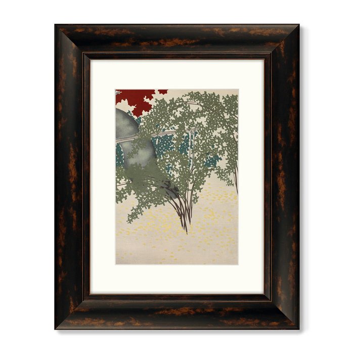 Набор из 2-х репродукций картин в раме Maple from Momoyogusa–Flowers, 1910г. - лучшие Картины в INMYROOM
