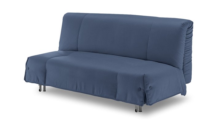 Диван-кровать Генуя S синего цвета 