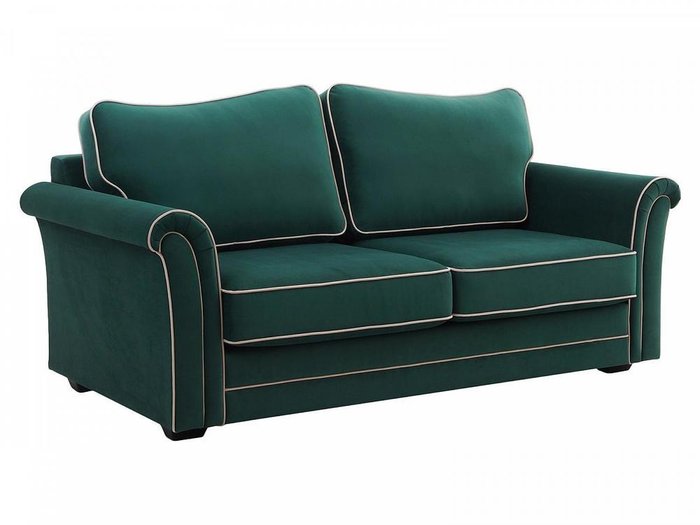 Диван двухместный Sydney зеленого цвета - купить Прямые диваны по цене 87750.0