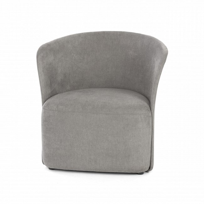 Кресло Brighten Soft серого цвета