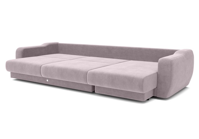 Угловой диван-кровать серо-лилового цвета - лучшие Угловые диваны в INMYROOM