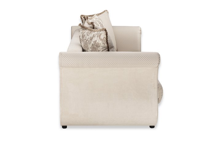 Прямой диван-кровать Дарем бежевого цвета - купить Прямые диваны по цене 61990.0